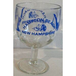 Hampton Beach New Hampshire Glass. Atlantic Ocean